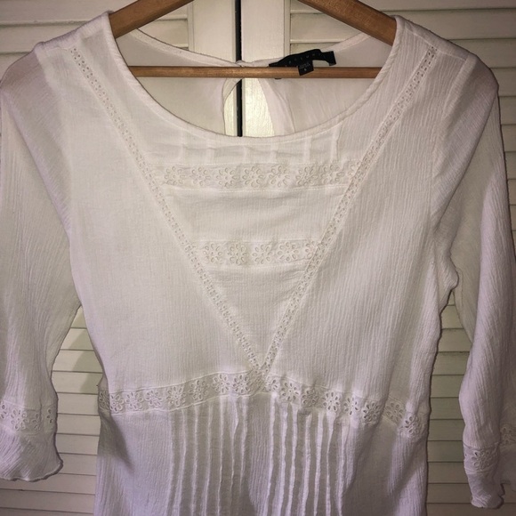 Sanctuary Crochet Mini dress flare sleeve Small - Picture 6 of 9